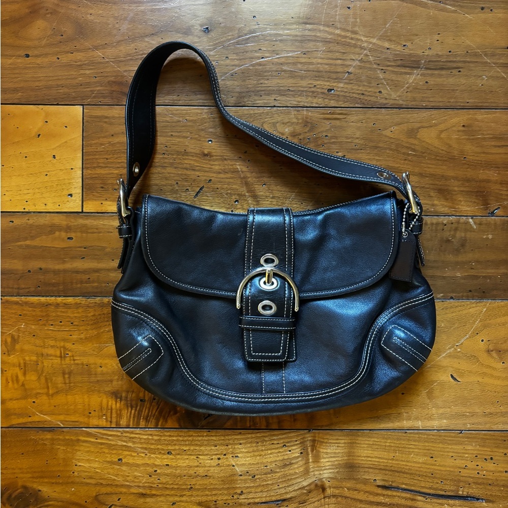 Coach Vintage Y2K Soho signature shoulder bag